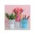 Multipurpose Plastic Storage Container - Decorative Flower Vase, Spoon Holder, Or Desk Organizer For Home & Office