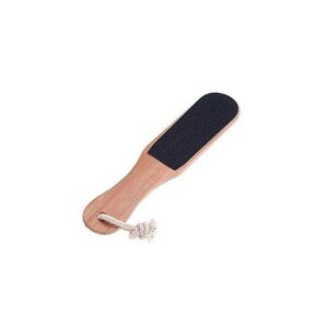 Double sided Wooden Foot Scraper foot smoother pedicure dead skin remover callus remover