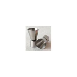 2 Double & single shot tot glass