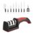 Knife Sharpeners Kitchen Sharpener Three Stages-Black/red