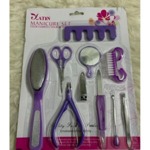 2 (6) Nail Care Tool Kit Manicure Pedicure Set Kit