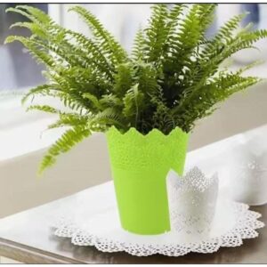 Multipurpose Plastic Storage Container - Decorative Flower Vase, Spoon Holder, Or Desk Organizer For Home & Office