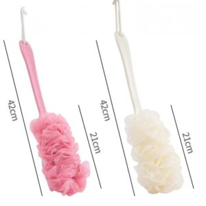 Long Handle Back Brush Body Scrubber Brush Shower Brush Loofah
