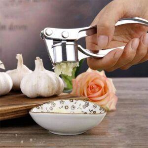 Garlic Press and Crusher for Kitchen — Heavy‑Duty Alloy Garlic Mincer & Ginger Masher