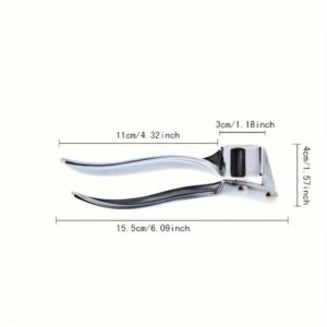 Garlic Press and Crusher for Kitchen — Heavy‑Duty Alloy Garlic Mincer & Ginger Masher