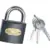 Gray-Iron-Padlock-361-367- New Black Shiny Padlock