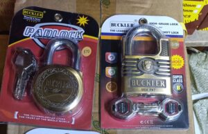 IMG-20261016-WA0008 Buckler Fortified Hardened Padlock - Antic Gold 70mm